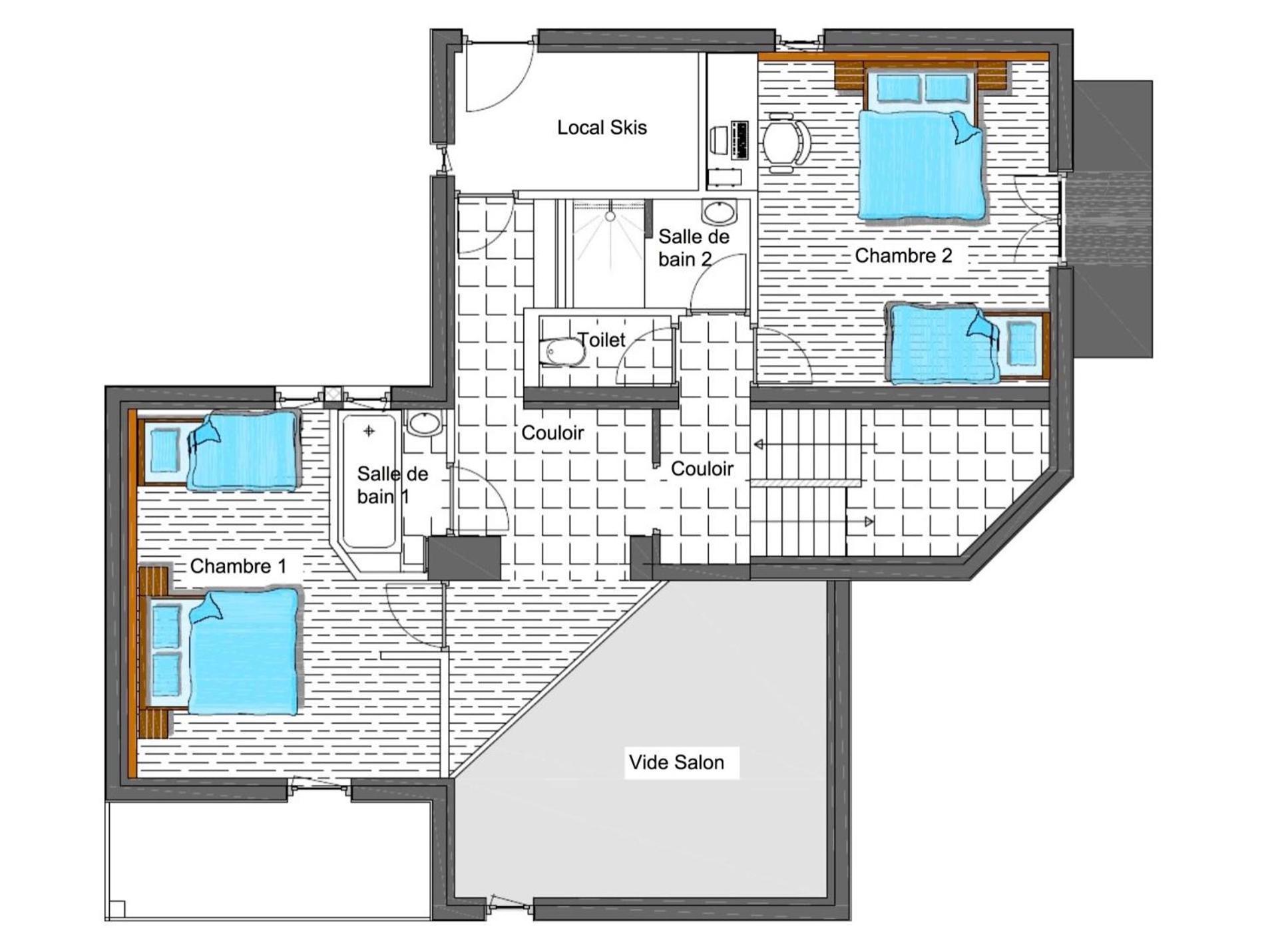 Chalet Rouge Ou Blanc Villard-Reculas Exterior photo